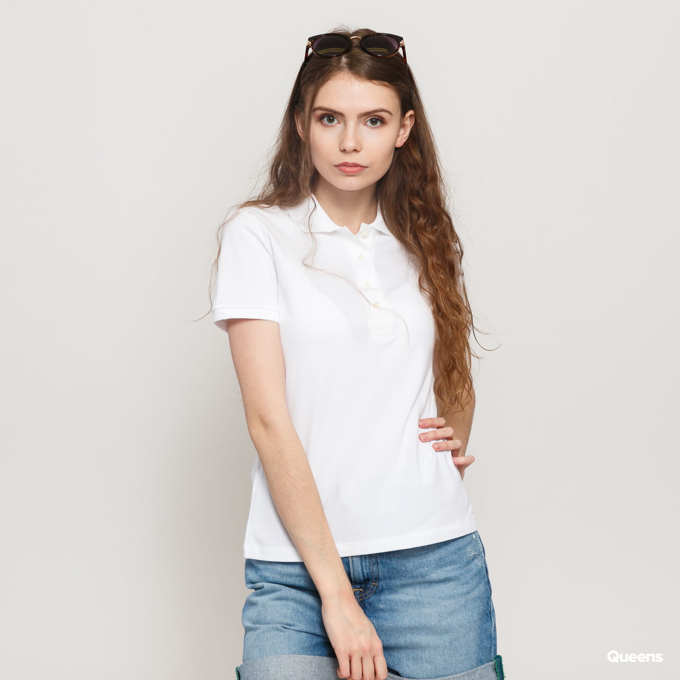 Polo tričko Lacoste Polo T-Shirt Biela | PF5462, 0