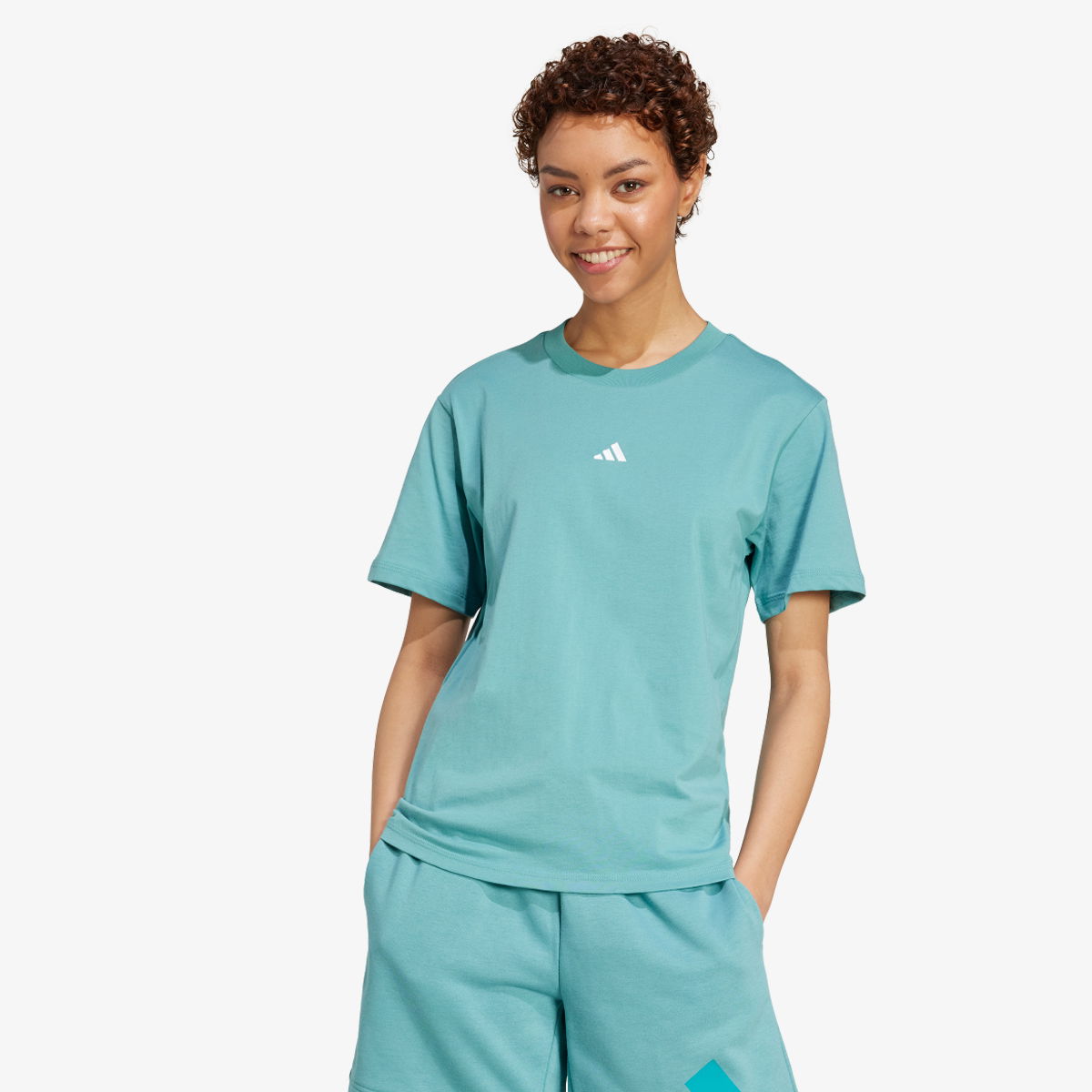 Tričko adidas Originals Sports T-Shirt Tyrkysová | JY4964, 1