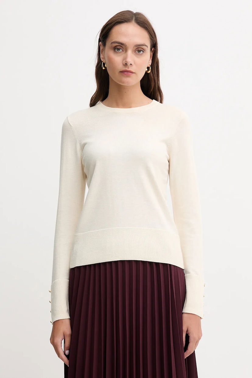 Sveter Barbour Barbour CARLBY Women's Sweater Biela | LKN1686