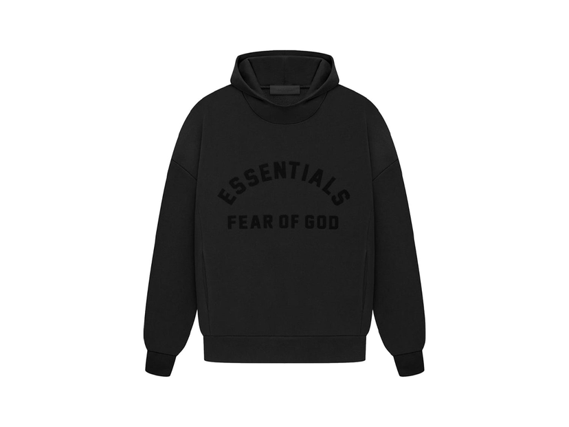 Mikina Fear of God Essentials S23 Hoodie Čierna | 192sp232050f