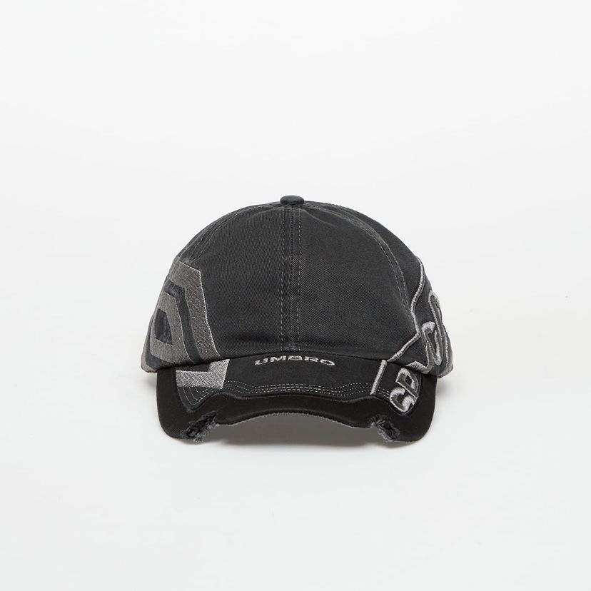 Šiltovka Umbro Spycam Distressed Graphic Baseball Cap Čierna | UBMW231FA18 GRY0003
