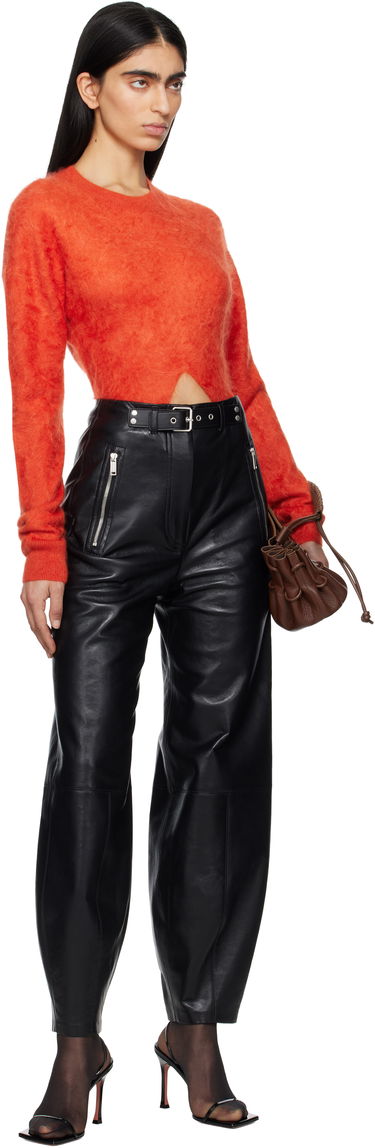 Nohavice Nanushka Nanushka Jozefa Regenerated Leather Balloon Trousers Čierna | NW25RSPA13699, 4