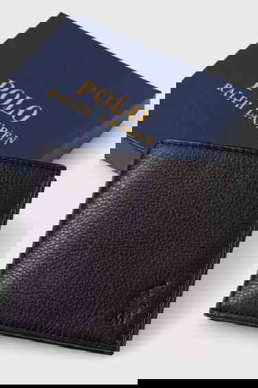 Peňaženka Polo by Ralph Lauren Polo Leather Wallet Čierna | 405914235, 3