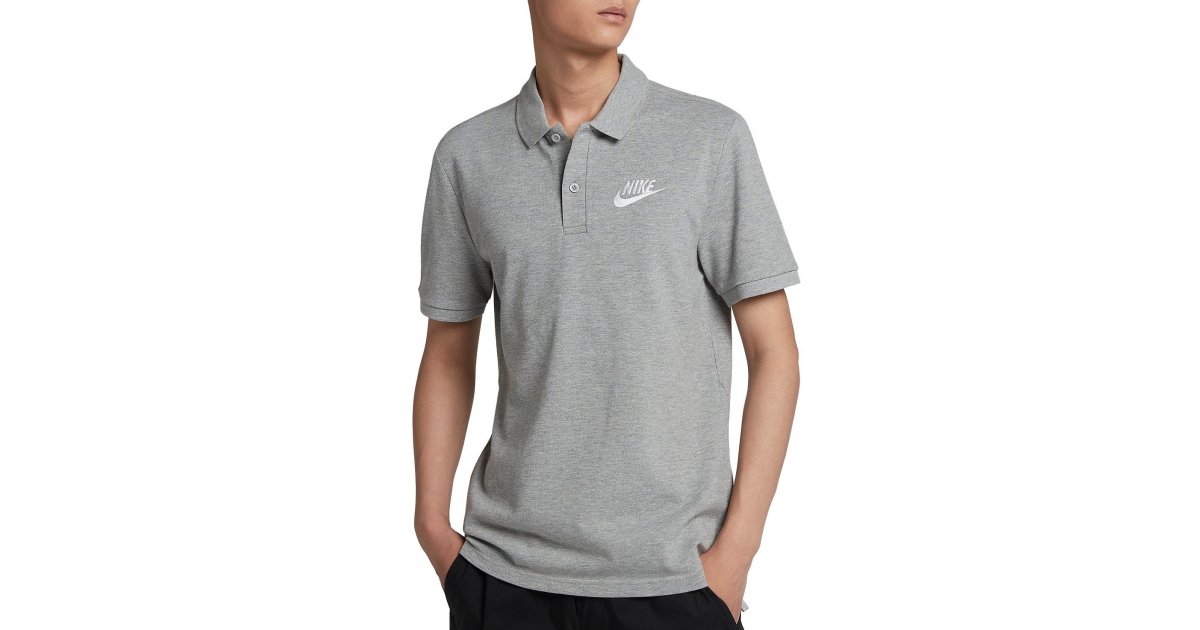 Polo tričko Nike Nike Sportswear Polo Shirt Šedá | 909746-063, 1