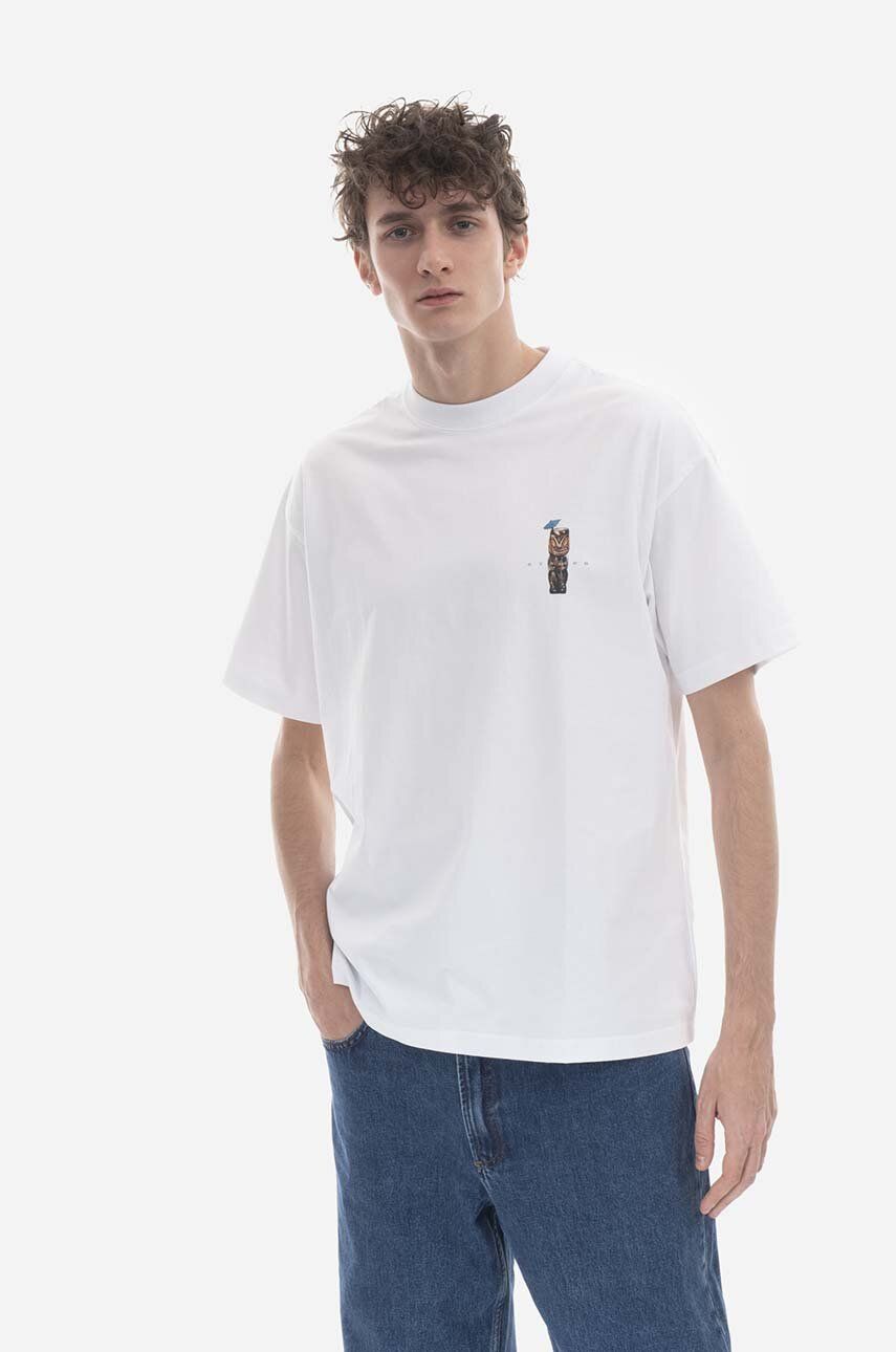 Tričko Stampd T-Shirt With Print Biela | SLA.M3049TE, 0