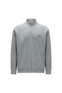 Palm Angels x Chenille Zip-Up Sweatshirt