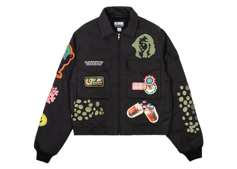 Bunda BILLIONAIRE BOYS CLUB Vortex Jacket Čierna | 8317401BLK