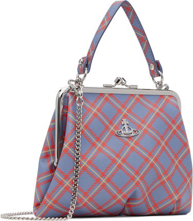 Kabelka Vivienne Westwood Vivienne Westwood Granny Frame Shoulder Bag Modrá | 4B010006W-S0022-, 1