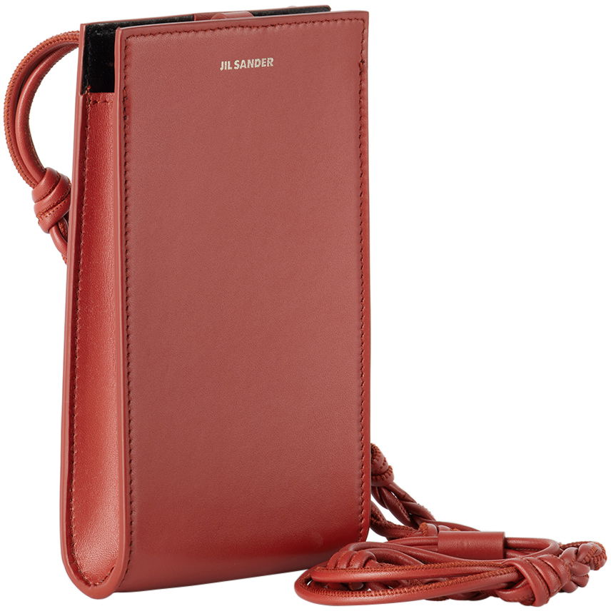 Gadget Jil Sander Tangle Phone Pouch Červená | J25VL0005_P5713, 1