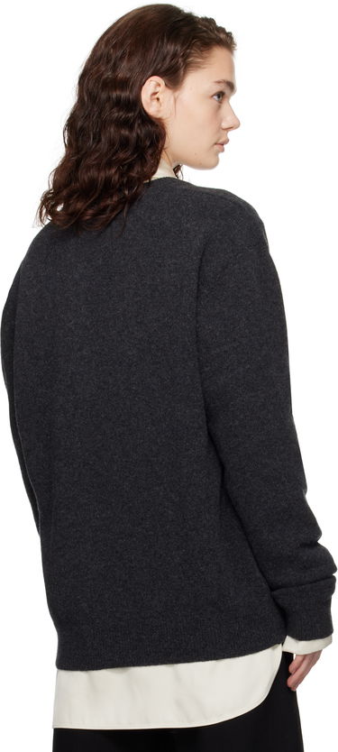 Sveter LEMAIRE LEMAIRE Deep V-Neck Sweater Šedá | TO1253 LK1026, 2