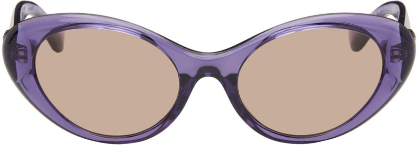 Slnečné okuliare Versace 'La Medusa' Oval Sunglasses Fialová | 0VE4455U 5353/3 8056597923927, 0