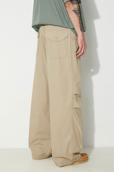 Nohavice Engineered Garments Engineered Garments Over Pant Trousers Béžová | OR343.ZT154, 2