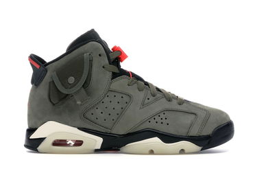 Tenisky a topánky Jordan Travis Scott x Air Jordan 6 Retro "Olive" GS Zelené | CN1085-200, 0