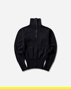 Wool Quarter-Zip Sweater