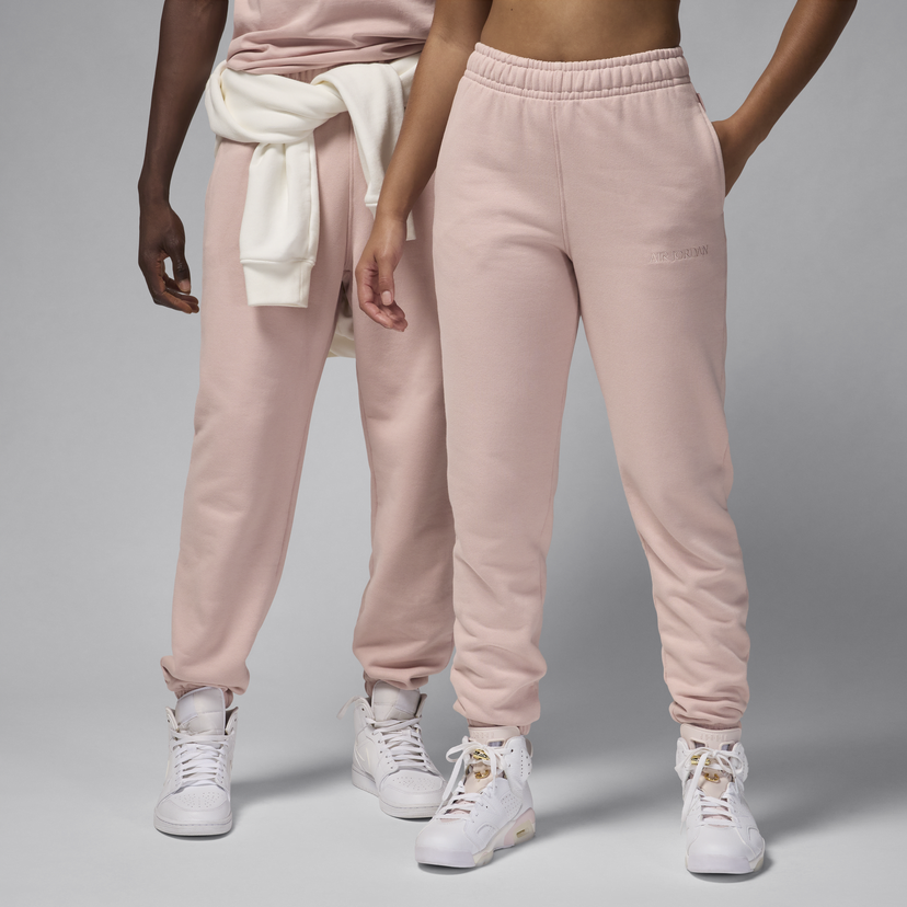 Tepláky Jordan Jordan Wordmark Fleece Pants Ružová | FZ3954-601