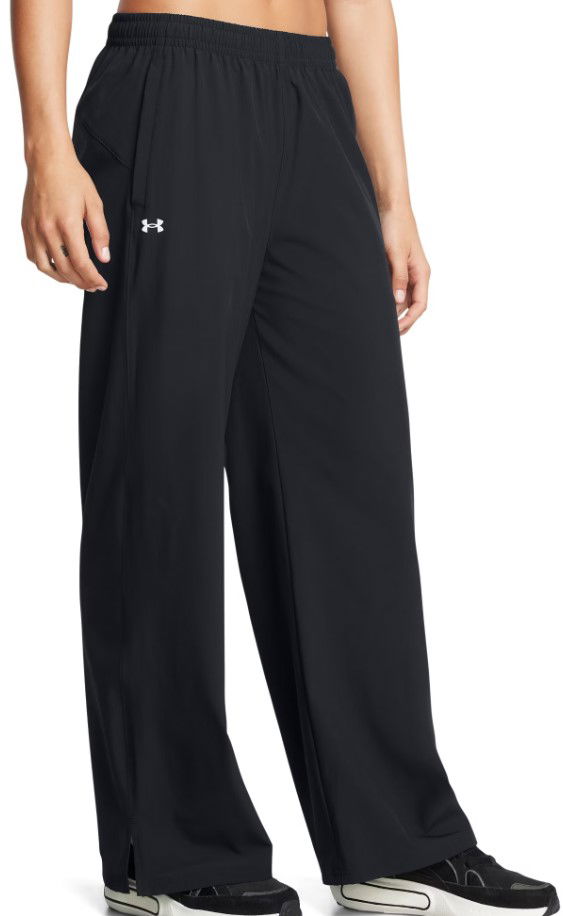 Nohavice a džínsy Under Armour Under Armour Rival Wide Leg Pants Čierna | 1386453-001