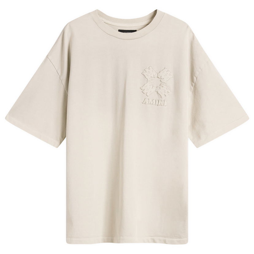 Tričko AMIRI MA Quad Oversized T-Shirt Béžová | AMTOJR1029-127