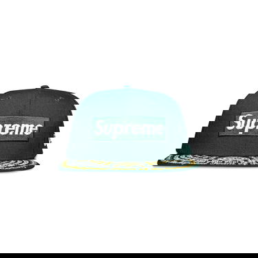 Šiltovka Supreme Undisputed Box Logo New Era Zelené | FW21H53 DARK GREEN, 1