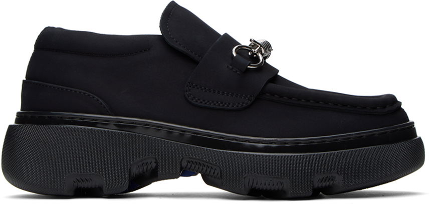 Tenisky a topánky Burberry Black Creeper Clamp Loafers Čierna | 8077837, 0
