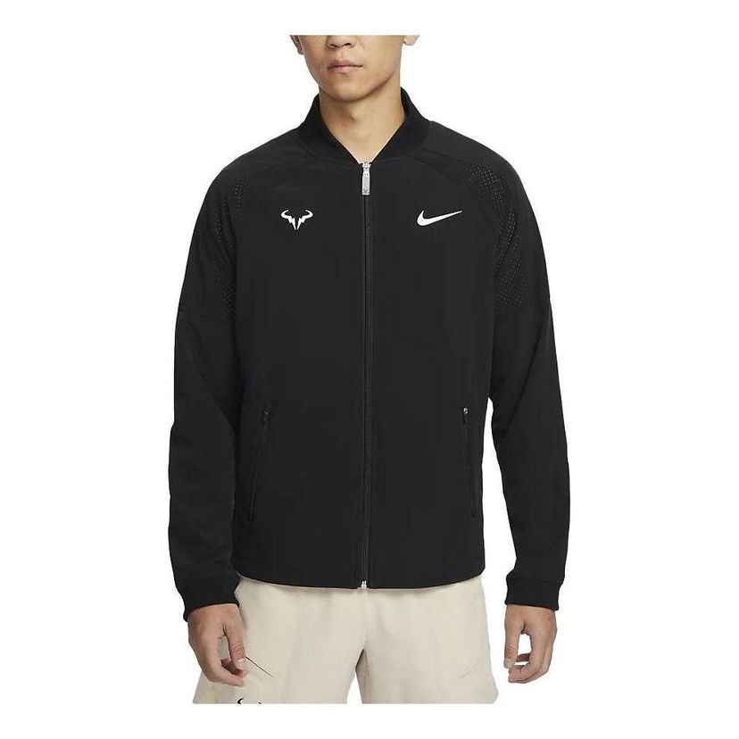 Bomber bunda Nike Rafa Dri-Fit Tennis Jacket Čierna | DV2886-010