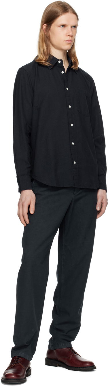 Košeľa NORSE PROJECTS Norse Projects Algot Relaxed Cotton Linen Shirt Čierna | N40-0832, 3