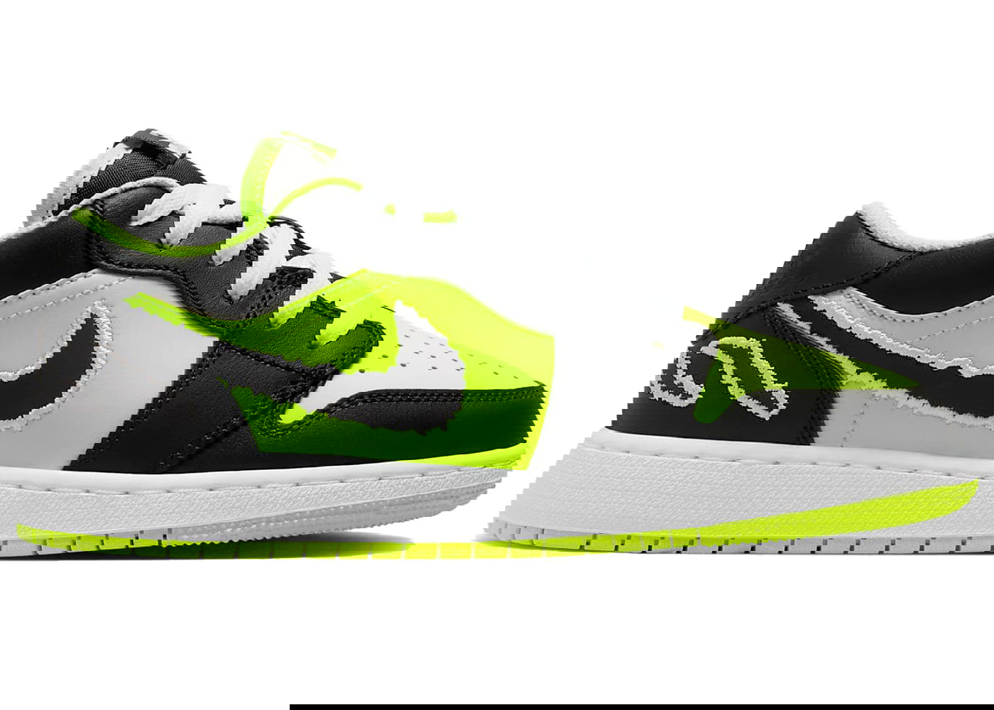 Tenisky a topánky Jordan Air Jordan 1 Low SE Black Cat Volt Zelené | DX6666-701, 0