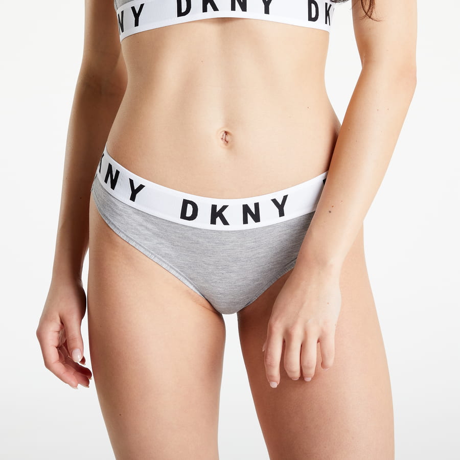 Nohavičky DKNY String Panties Šedá | DK4529-ST100, 0