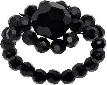 Prsteň Simone Rocha Simone Rocha Daisy Solo Ring Čierna | RING9 0903, 0