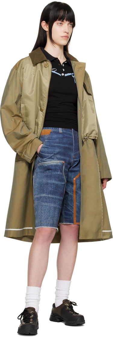 Trenčkot Andersson Bell Andersson Bell Bomber Mix Trench Coat Zelené | awa677m, 3
