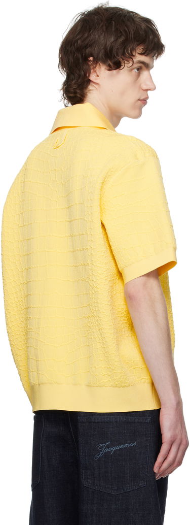 Sveter Jacquemus Jacquemus La Croisière 'The Scala' Polo Žltá | 25E255KN527-2429, 2