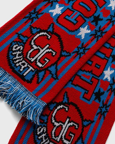 Šál Comme des Garçons Comme des Garçons Shirt Patterned Fringe Scarf Rôznofarebný | FP-K401-W25-1, 1