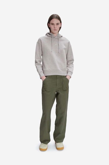 Mikina A.P.C. Hoodie Christina Cropped Šedá | COFDZ.F27624, 1