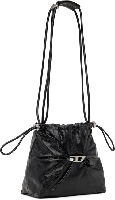 Taška cez rameno Diesel Scrunch-D Bucket Bag Čierna | X10325 P1003, 1