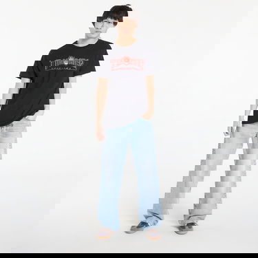 Tričko Thrasher Thrasher x Spitfire Big Head Outline T-Shirt Čierna | 145830, 3