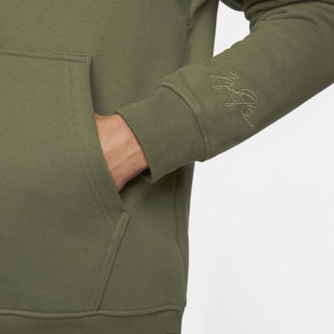 Mikina Jordan Essentials Fleece Pullover Hoodie Zelené | DA9818-222, 2
