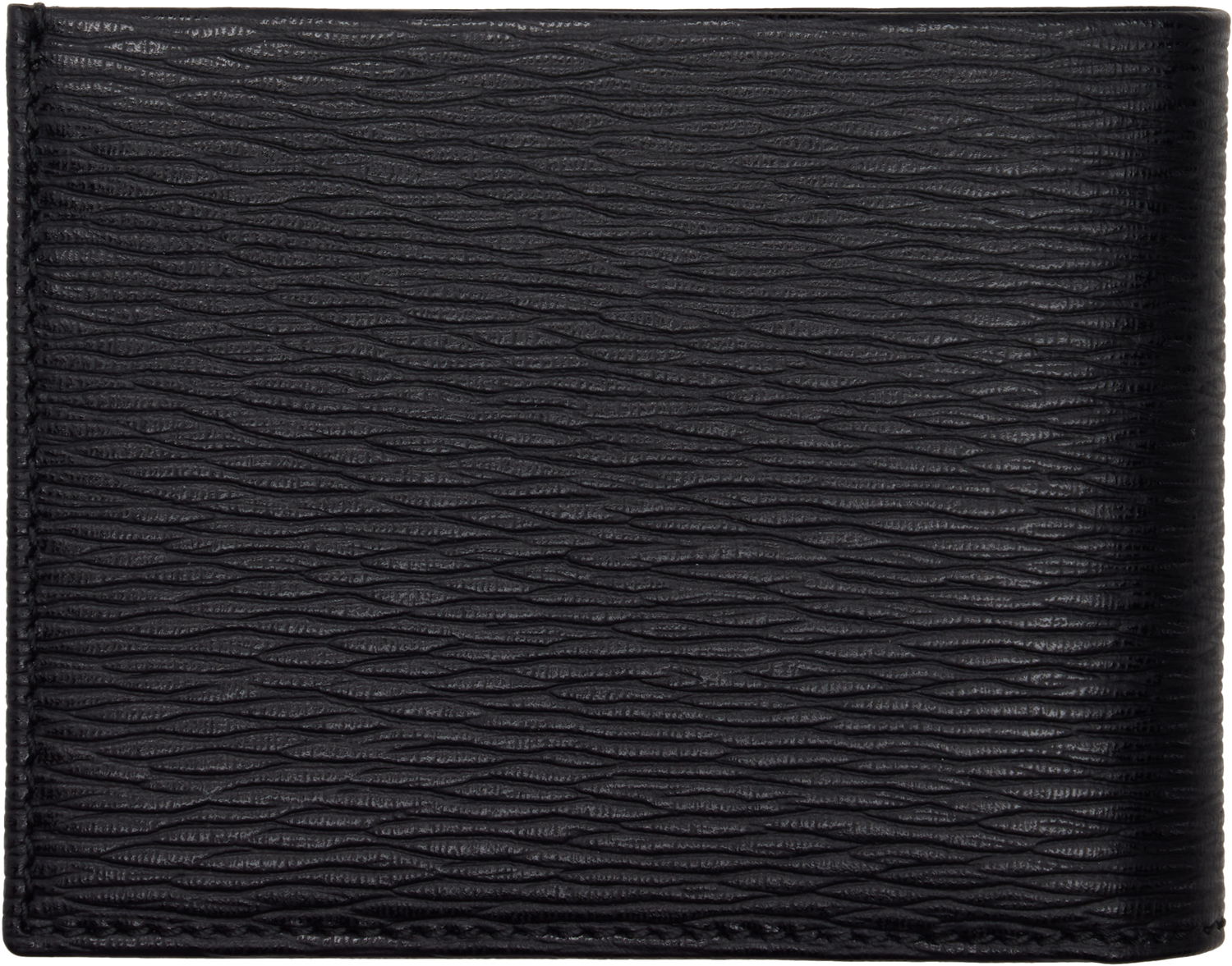 Peňaženka FERRAGAMO Salvatore Ferragamo Gancini ID Window Wallet Čierna | 685995, 1