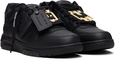 Tenisky a topánky Off-White Out Of Office Metallic Hardware Čierna | OMIA189F25LEA0081010, 3