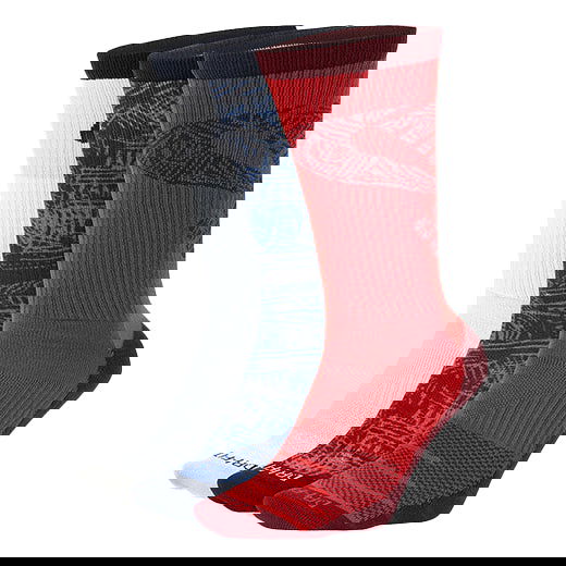 Ponožky Nike Running Crew Socks, 3 Pairs Rôznofarebný | CK6570-902, 0