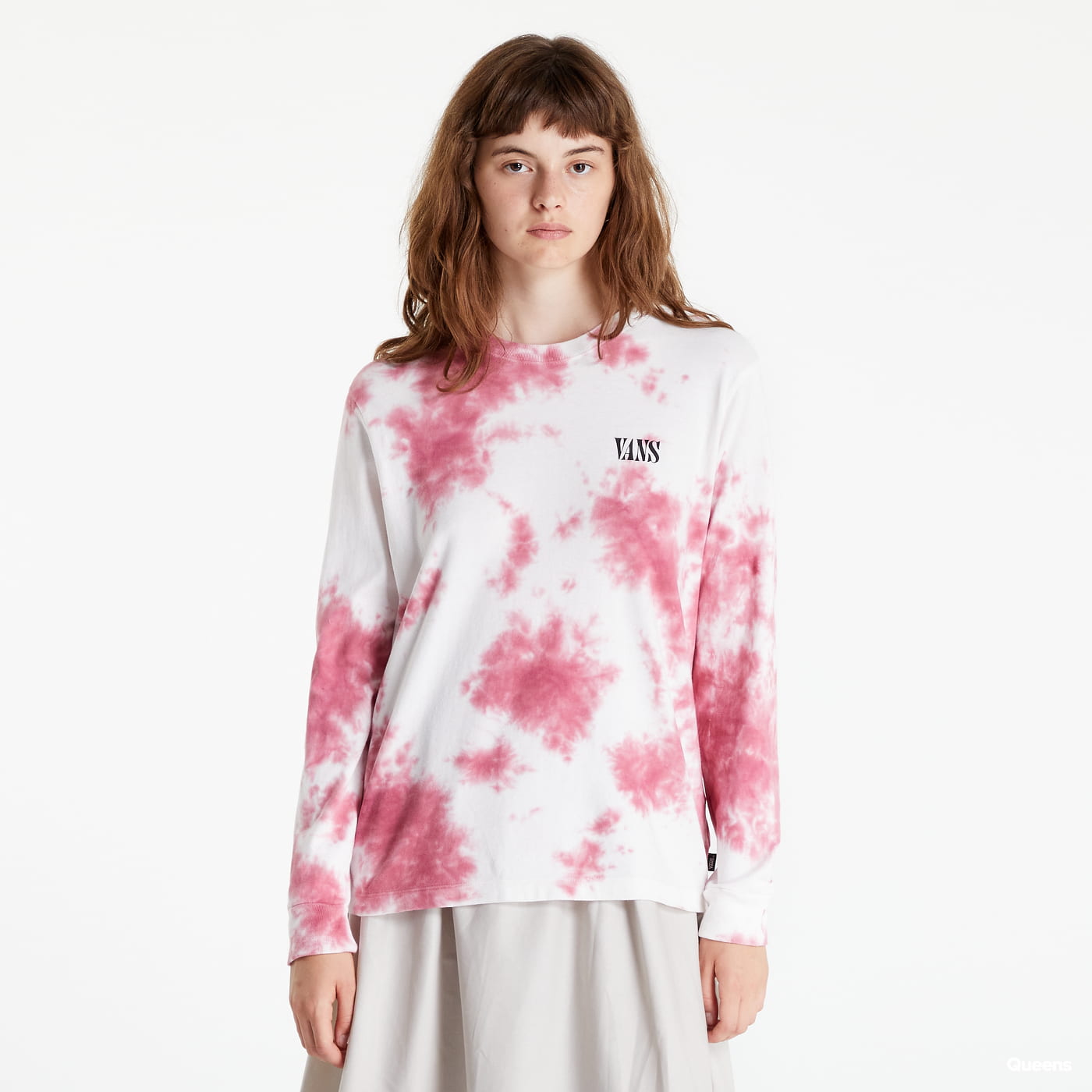 Tričko Vans Oval Wash Wine T-Shirt Ružová | VN0A7YUKBEL1, 0