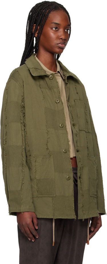 Bunda Needles Needles Coverall Ripstop Cut Jacquard Jacket Čierna | QV188, 4