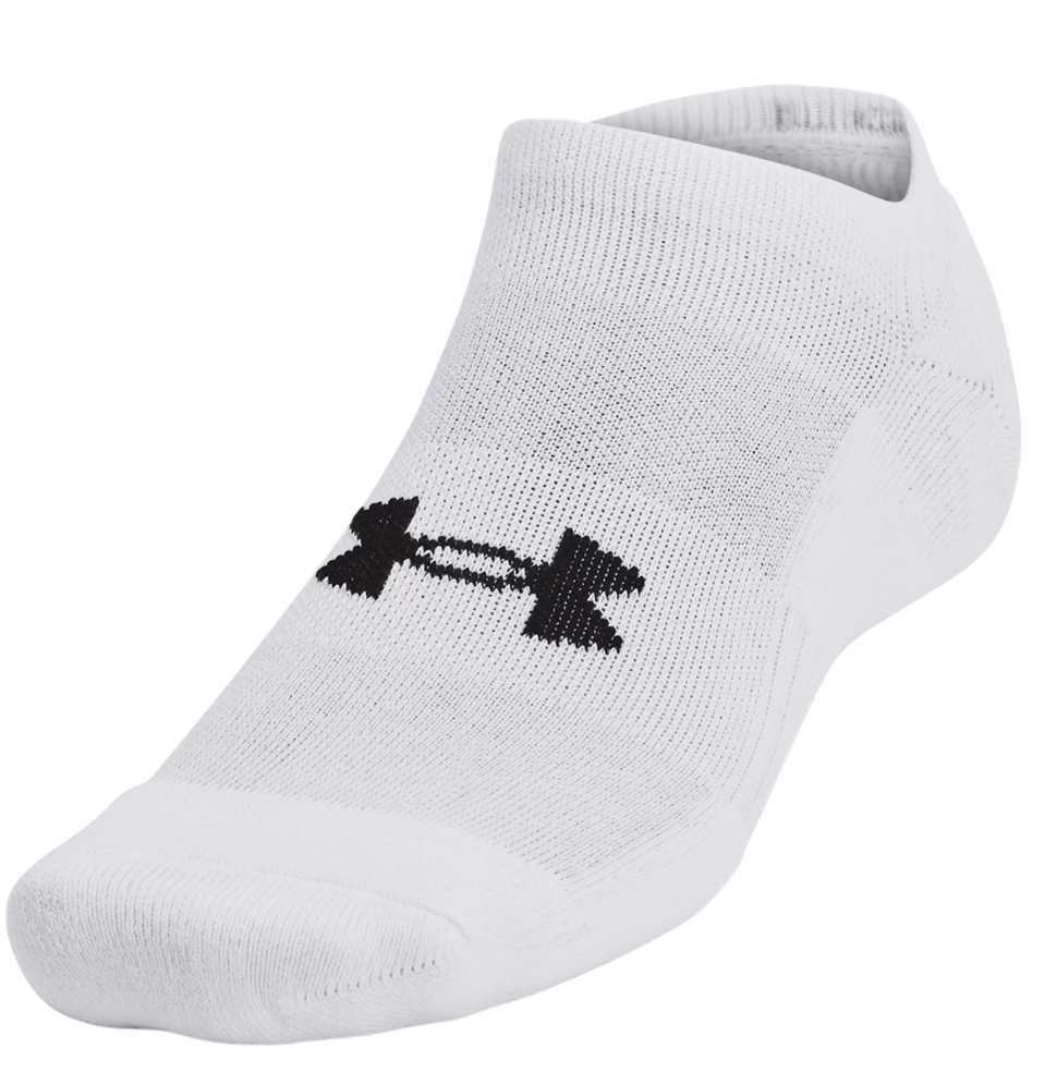 Ponožky Under Armour UA TC No Show Socks - 3 Pack Biela | 1386313-100, 1