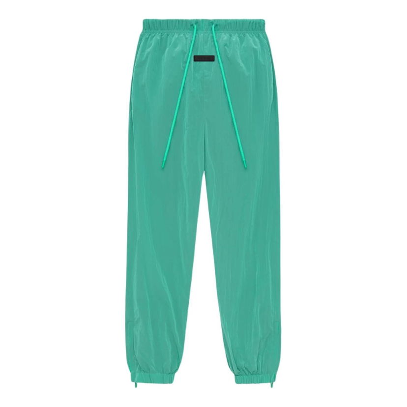 Tepláky Fear of God Fear of God Essentials Crinkle Nylon Track Pants Tyrkysová | 130SP244242F