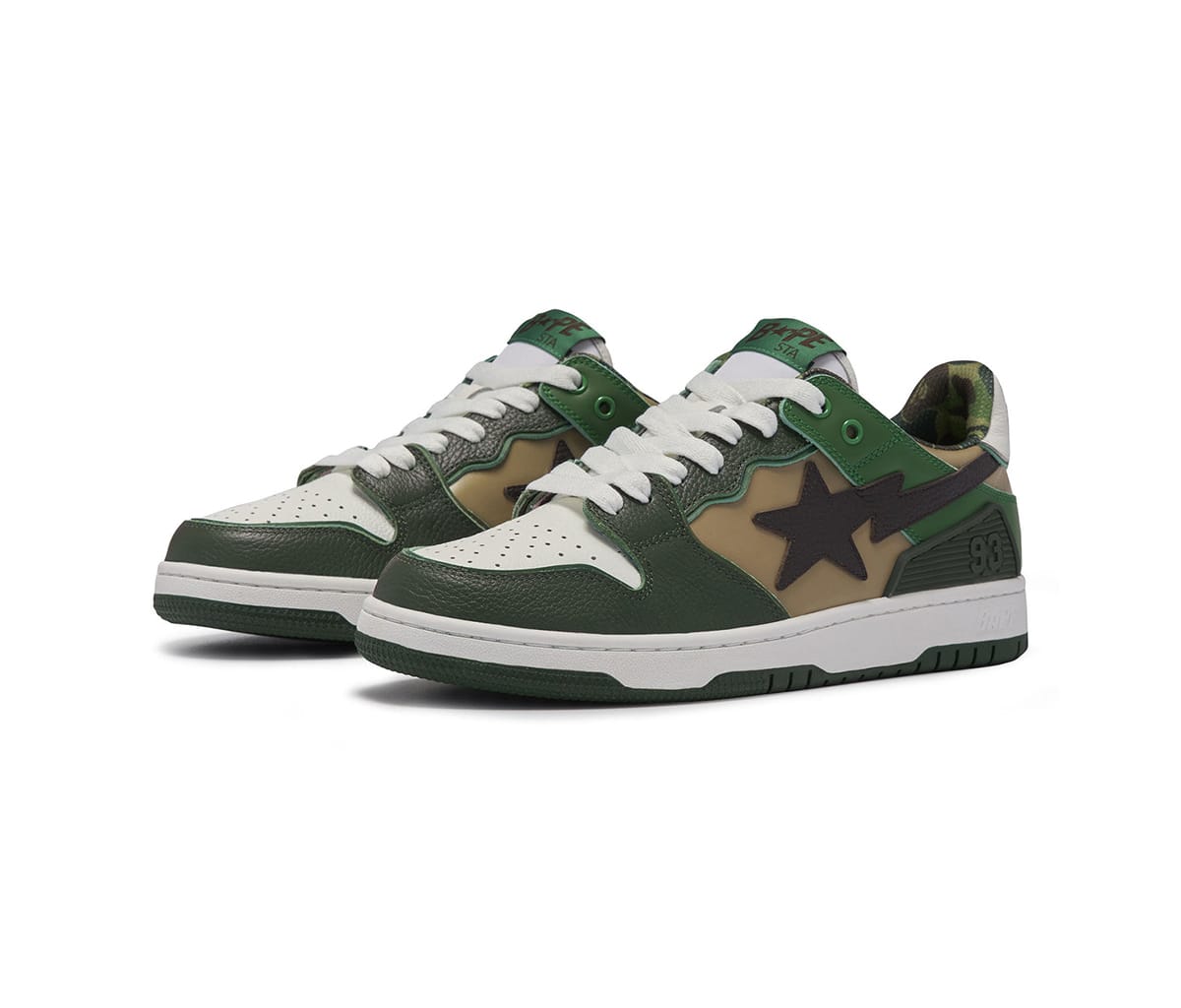 Tenisky a topánky BAPE Bape SK8 Sta Zelené | 1I30-191-006, 1