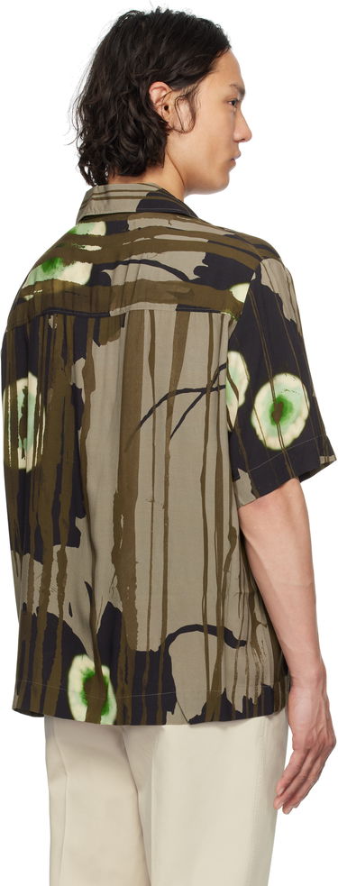 Košeľa BOSS HUGO Floral Print Shirt Hnedá | 50539329, 2