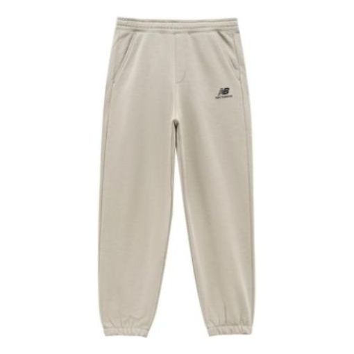 Tepláky New Balance Logo Casual Joggers Béžová | AMP24383-PAA, 0