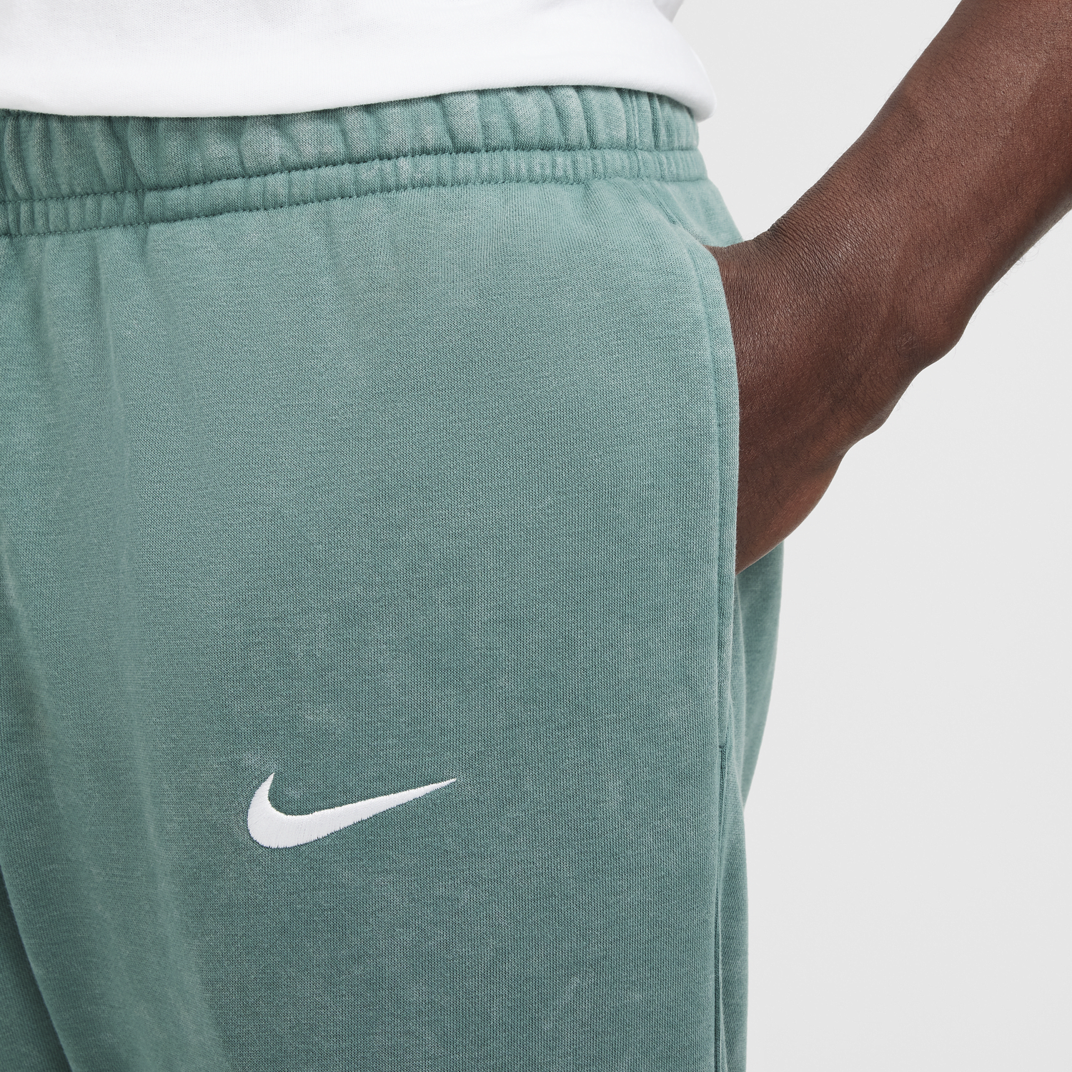 Tepláky Nike Club Fleece Sweatpants Zelené | FZ4244-361, 1