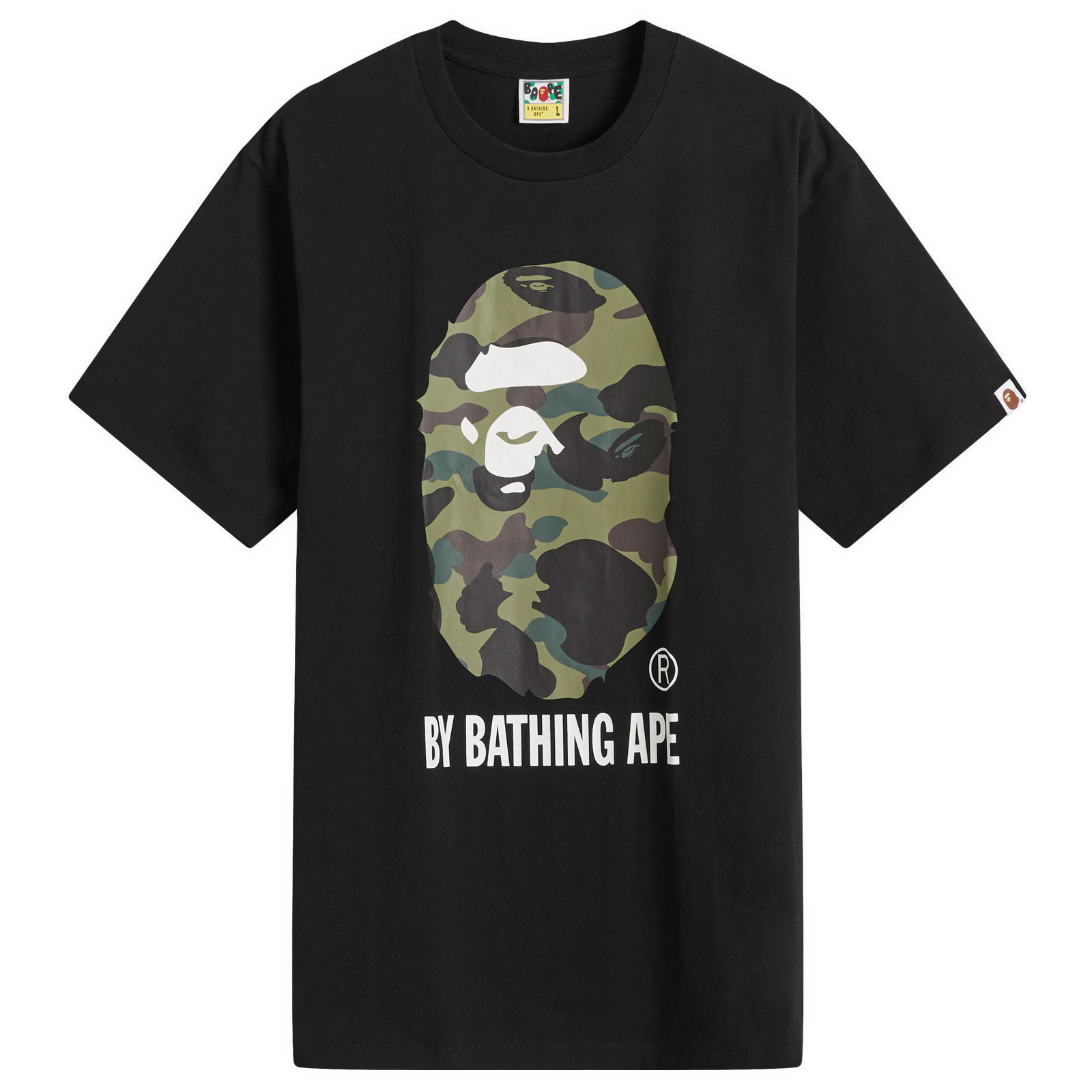 Bathing Ape ABC Camo By Bathing Ape T-Shirt Black Green Large