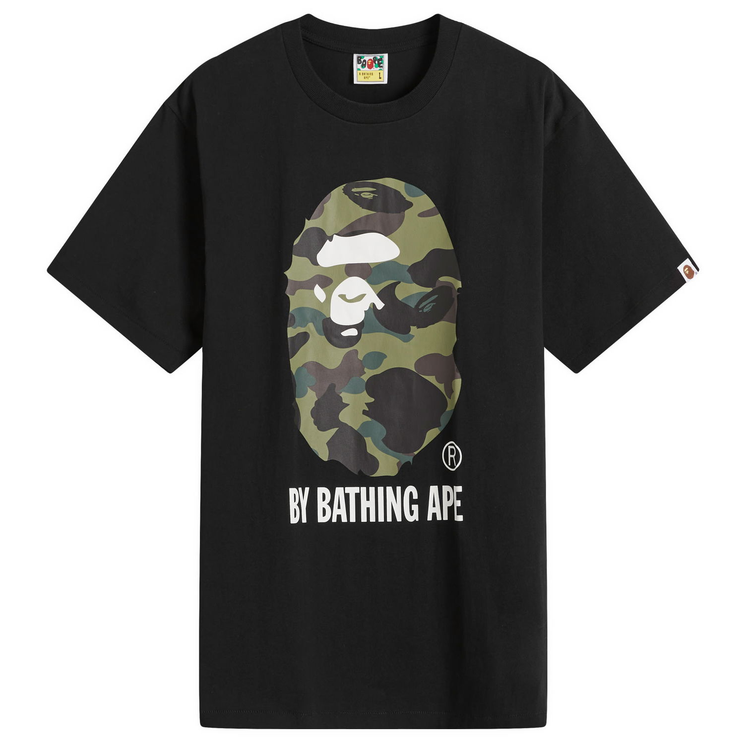 Tričko BAPE Bathing Ape ABC Camo By Bathing Ape T-Shirt Black Green Large Zelené | 001TEK801012M-BKG, 0