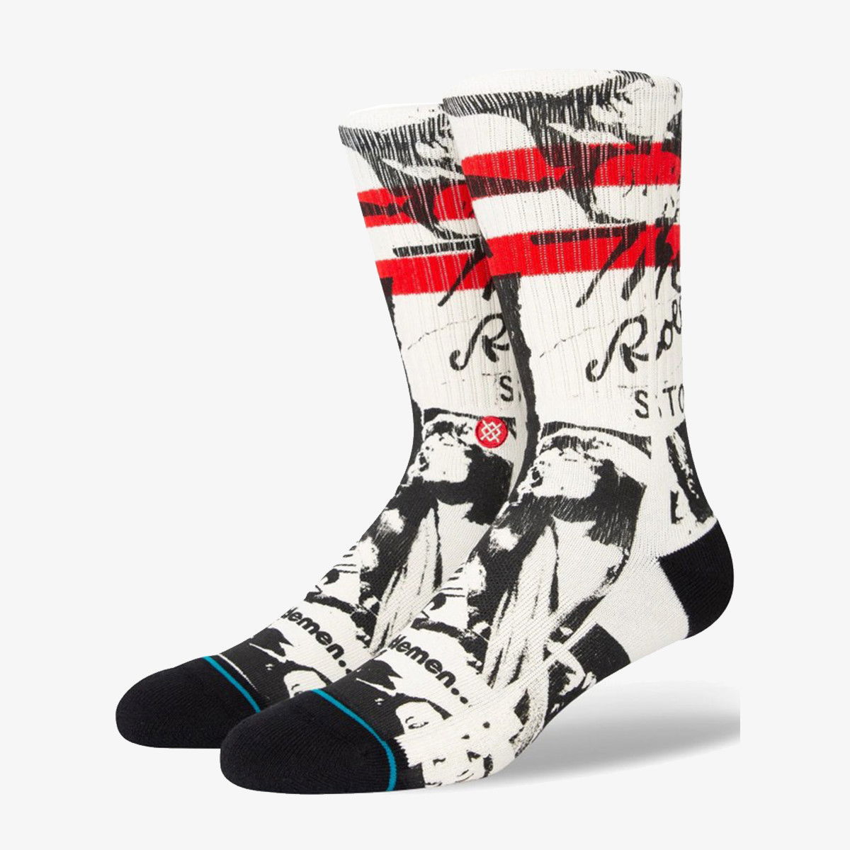 Ponožky Stance Ladies and Gentlemen Crew Socks Rôznofarebný | A556C22LAD-BLK, 0