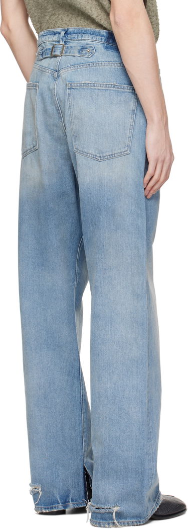 Džínsy Maison Margiela Maison Margiela Buckle Jeans Modrá | S50LA0238 S30383, 2